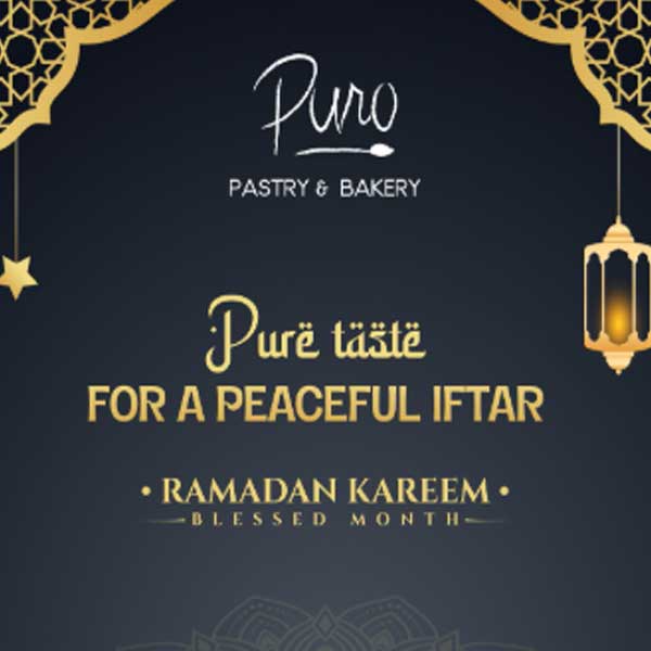 Puro Pastry & Bakery Iftar Menu - Make your own Package