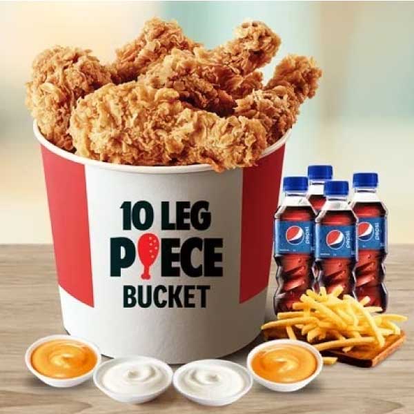 KFC Leg Bucket Meal