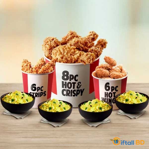 KFC Chicken with rice Meal