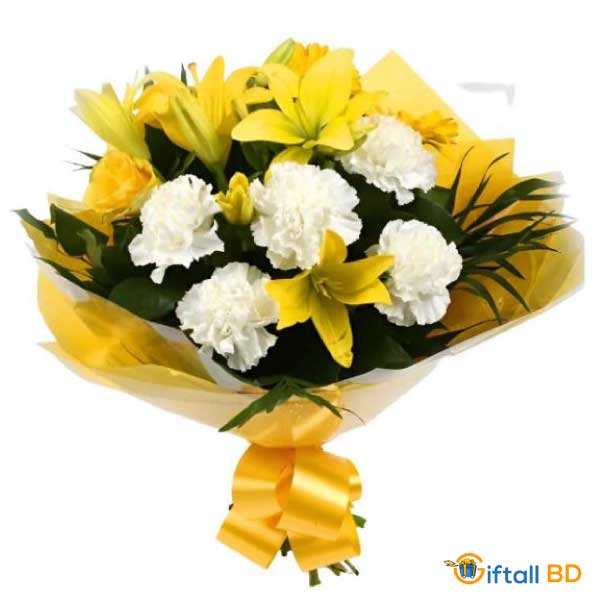 Elegant Blossom Basket