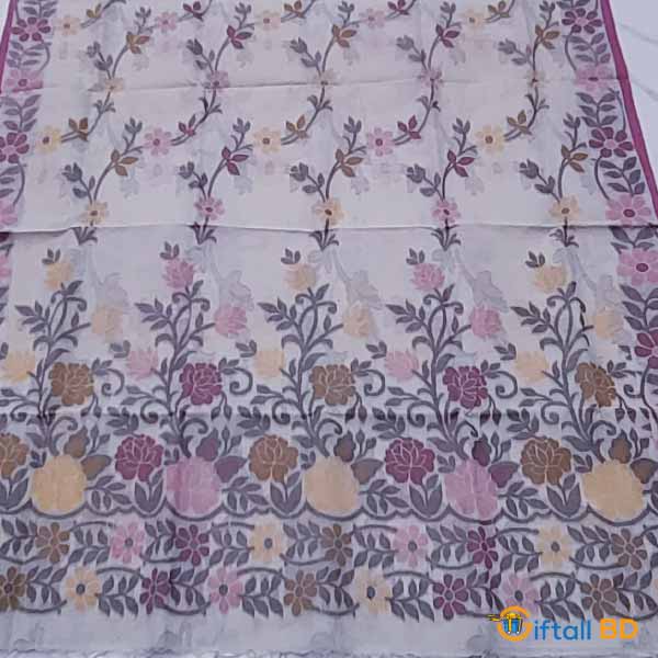 Fully Cotton Sharee for gift