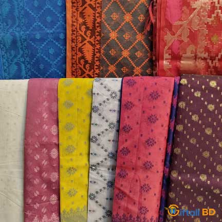 Indian Jamdani Sharee