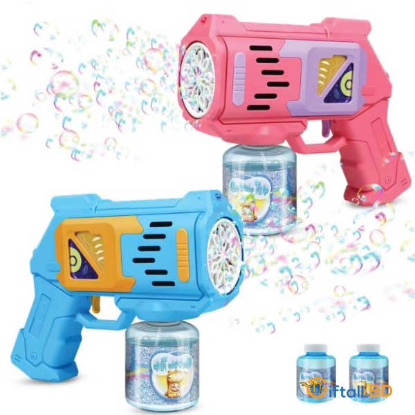 Bubble Machine Gun Toy for Kids
