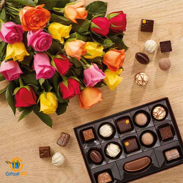 Flower with Chocolate